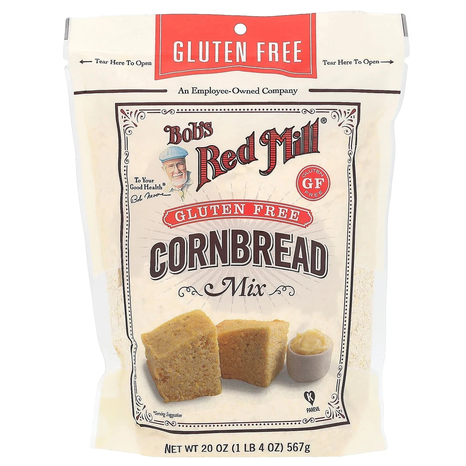 Cornbread Mix, Gluten Free , 20 oz (567 g) - Image 1 of 2