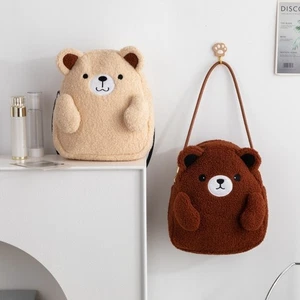Large capacity Plush Bag Little Bear Rabbit Underarm Bag for Women - Picture 1 of 15