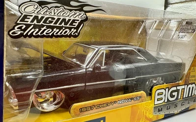 RARE! 2005 Jada DUB City Big Time Muscle 1967 Chevy Nova SS 1:24 NIB - image 1 of 4