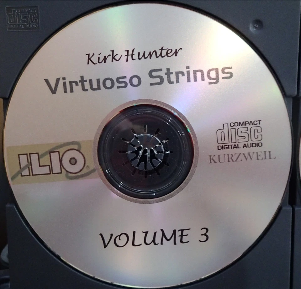 Kurzweil CD-ROM Sample Disk   " Virtuoso Strings - Volume 3 " - Image 1 of 1
