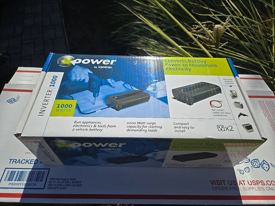 Xantrex XPOWER 1000Watt Max AC Output Inverter 813-1000-04 Mfr Date 2007