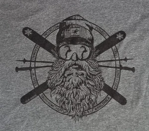 Camiseta Ski Hippie Junkie Schweitzer Idaho Runs Skiing Chutes Snow Mountain - Imagen 1 de 5