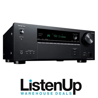 Onkyo TX-NR6100 7.2-channel home theater receiver w/ Atmos, Wi-Fi, BT, AirPlay2 - Image 1 of 4