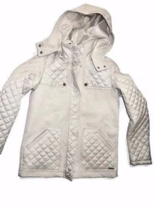 Kenneth Cole womens Beige SOFTSHELL ivory JACKET size XS XSmall - Picture 1 of 3