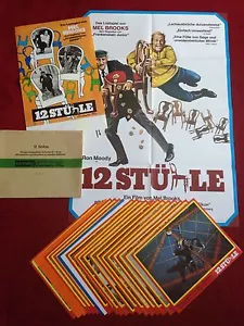 12 Stühle Aushangfotos 20 Stck. Kinoplakat A1/A3, Mel Brooks, Dom DeLuise - Bild 1 von 6