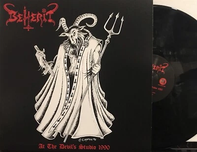 Beherit - At The Devils Studio 1990 LP 2021 Nuclear War Now ANTI-GOTH 566 [180G] - Image 1 of 4