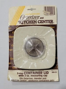 NEW VINTAGE 5 CUP CONTAINER LID FOR OSTERIZER & KITCHEN CENTER 939-51 USA MADE - Picture 1 of 3