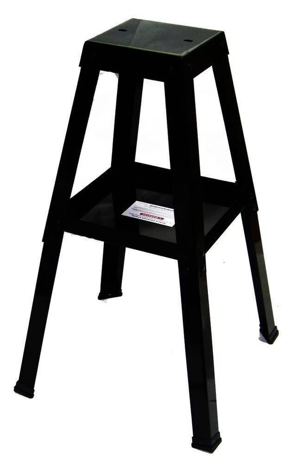 Bench Grinder Stand With Tool Tray Steel Work Bench Buffer Stand Universal - Image 1 of 1