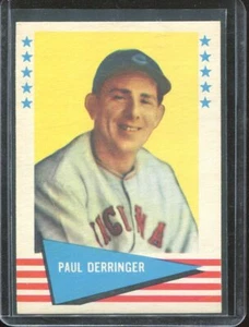 1961 Fleer Baseball # 20 Paul Derringer (NM) Near Mint - Picture 1 of 2