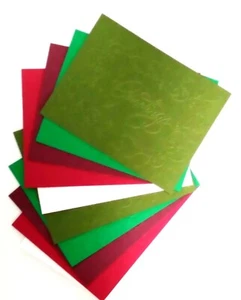 10 FALUDOS VACACIONES Repujado Frentes de Tarjetas A2 Papel Estudio NAVIDAD Cartulina  - Imagen 1 de 2