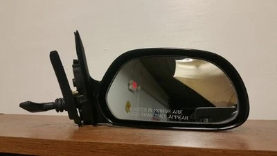 Espejo retrovisor lateral derecho/pasajero Mitsubishi Galant 1995 negro Foto 1 de 4