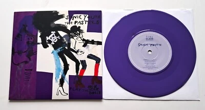 Sonic Youth / The Pastels - Play The New York Dolls 2021 Limited Purple Vinyl 7" - Image 1 of 2
