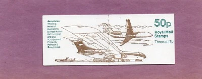 GRAN BRETAÑA FOLLETO SG #FB57 1990 AVIÓN BAC 1-11 y VC10 como nuevo Foto 1 de 2