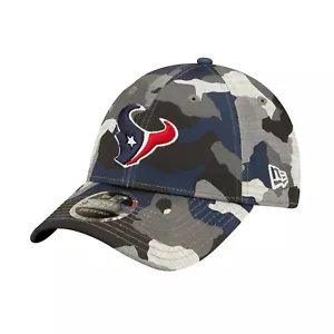 New Era Cap Men's NFL Houston Texans Training Camo 9FORTY Snapback Hat - Picture 1 of 3