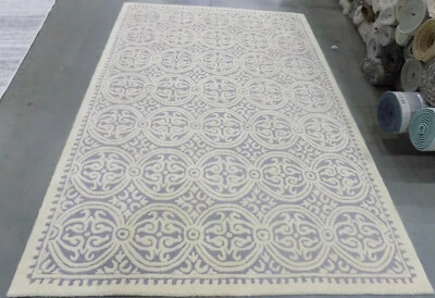 Alfombra manchada PLATA/MARFIL 6' X 9' precio reducido 1172595396 CAM123D-6 Foto 1 de 4