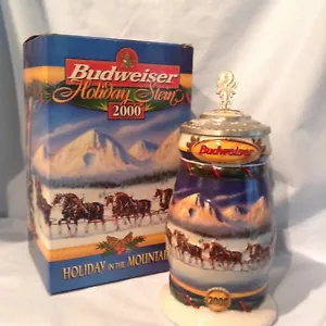 Anheuser-Busch Holiday In The Mountains Stein CS416-SE #00268 Retirado $79.99 - Imagen 1 de 12