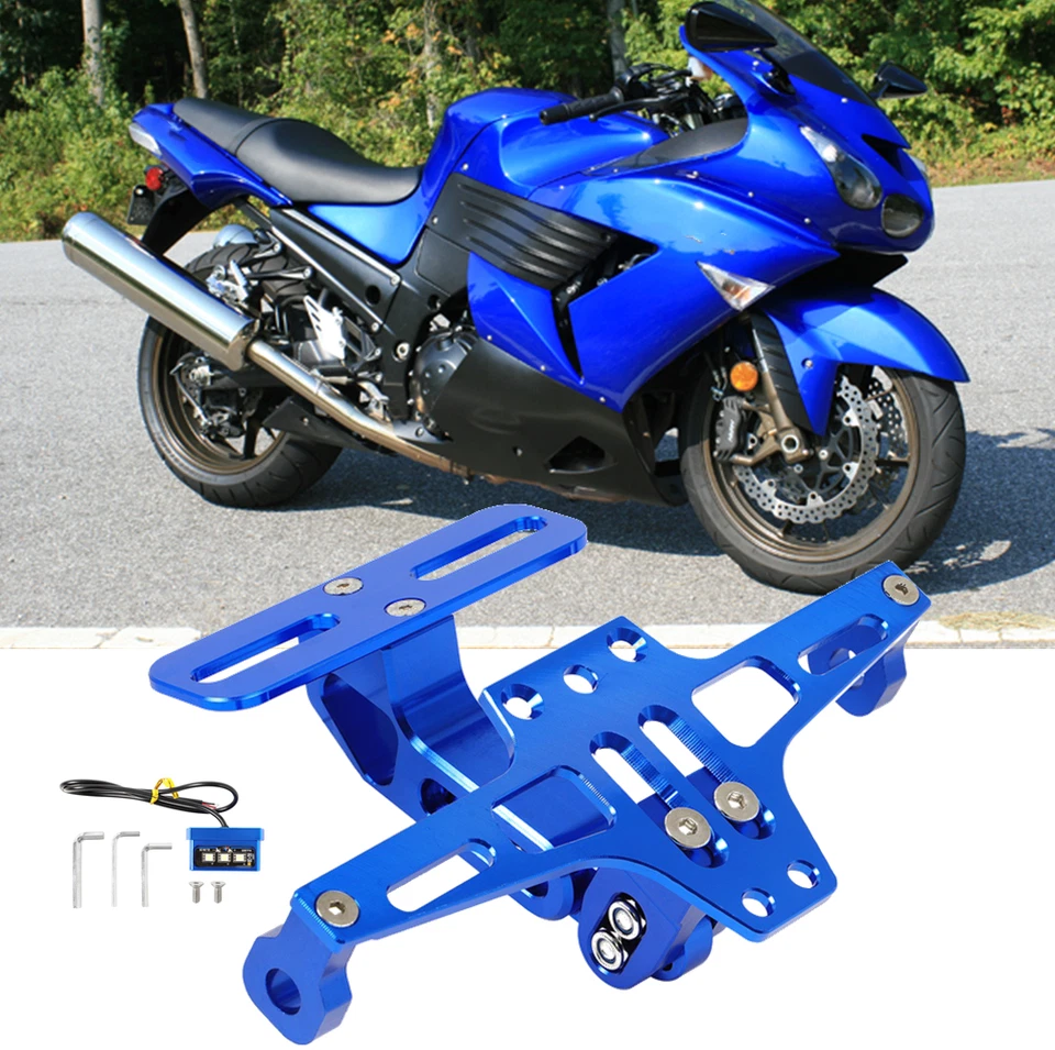 CNC Fender Eliminator Tail Tidy Fit For Kawasaki Ninja ZX-14 R ZZR1400 2006-2018 - Image 1 of 4