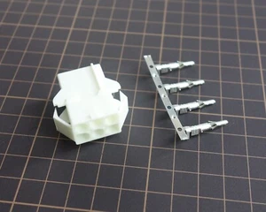 Presa connettore telaio alimentazione 6 pin per radio HF YAESU ICOM KENWOOD ALINCO nuova - Foto 1 di 3