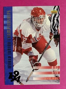 🐶 1993-94 Upper Deck #542 Mike Peca WJC RC - Picture 1 of 2