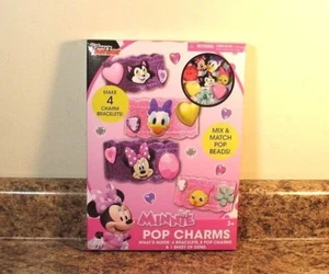 Disney Minnie Mouse Pop Charms Bracciale Arti e Mestieri Set Attività NUOVO - Foto 1 di 3