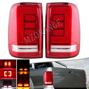LED Sequential 2x Rear Tail Light Brake Lamps For Volkswagen Amarok 2H 2010-2021 - Picture 1 of 12