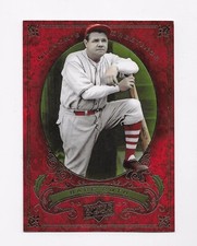 2007 Babe Ruth Upper Deck Large oversize Christmas Card Season's Greetings