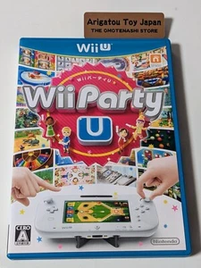 Wii Party U Nintendo Game Video With Case Japan - Picture 1 of 3