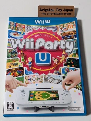 Wii Party U Nintendo Game Video With Case Japan - Image 1 of 3