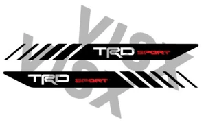 X2 TRD Sport off-road Door Decals vinyl decals for 2013-2022 Toyota Tacoma - Picture 1 of 3