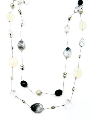 Colar estação de dois fios em camadas New York & Company - Imagem 1 de 4