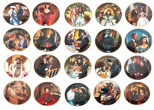 Gone with the Wind Collector Plate Bradford Exchange and W.L. George - Picture 1 of 41