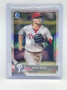 2018 Bowman Chrome Prospects Mickey Moniak Rookie Refractors /499 #BCP210 - Picture 1 of 2