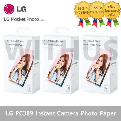 LG PC389 Pocket Photo Snap Instant Camera Photo Paper - 108 Sheets_ - Image 1 of 4
