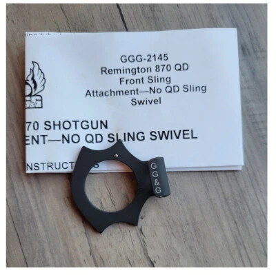 GG&G GGG-2145 GGG2145 - Accesorio de eslinga delantera Remington 870 QD - Sin giro - NUEVO Foto 1 de 4