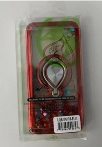 iPhone 6/7/8/ Flüssig Glitzer Bling Case Hülle mit Ring Ständer  - Bild 1 von 4