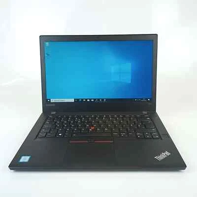 Lenovo ThinkPad T470 Laptop FHD i5-7200U 16GB RAM 256GB SSD Win 10 Pro (VG) - Image 1 of 4