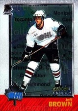1998 Bowman CHL Chrome OPC International #4 Jeff Brown (2)