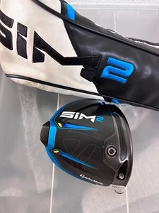 Taylormade Sim 2 sim2 9.0* ( 9 Degree ) Driver Club Head ( RH ) w/cover - Picture 1 of 9