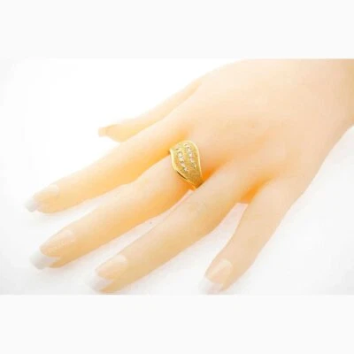 Anillo Diamante Descuento 0.24 TCW G SI2 Talla 11.75 Oro Amarillo 14k Foto 1 de 4