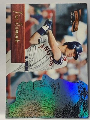 1996 Pinnacle Aficionado #123 JIM EDMUNDS - CALIFORNIA ANGELS - Image 1 of 2