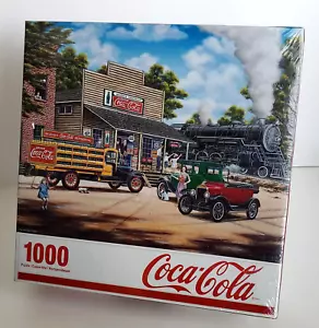 Rompecabezas Springbok Coca-Cola 1000 piezas ""Todo a bordo"" - 24"" x 30"" sellado, nuevo en caja regalo - Imagen 1 de 8