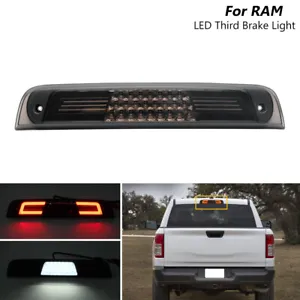 For 2019-2023 Dodge Ram 1500 Smoked LED Third 3rd Brake Tail Light Cargo Lamp - Picture 1 of 13