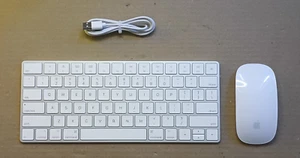 APPLE A1644 Magic Keyboard with A1296 Magic Mouse - Picture 1 of 7