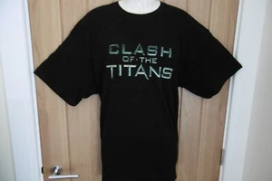 *NEW* CLASH OF THE TITANS PROMOTIONAL T SHIRT VUE CINEMAS BLACK MENS XL 46" - Picture 1 of 3
