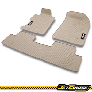 Fits 06-11 Honda Civic 2/4 Door Latex Beige Floor Mats Custom Fit Carpets 3PC - Picture 1 of 10