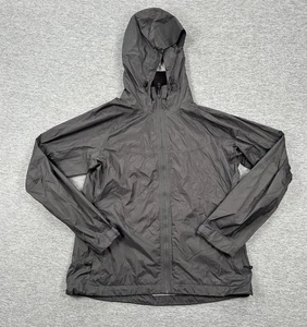 Simms Rain Jacket Womens Large Gray Full Zip Lightweight Waterproof Outdoor Hood - Picture 1 of 7