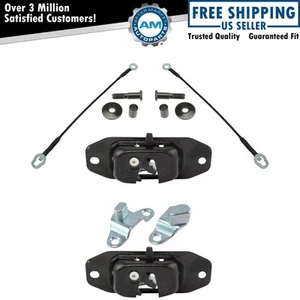 Tailgate Tail Gate Repair Kit w/ Latch Cable Hinge Striker Bolt for Chevy GMC - Picture 1 of 9