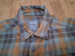 Mountian Hard Wear kariertes Flanellhemd geknöpft Herren Medium - Bild 1 von 3