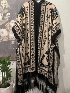 Free People Staubtuch schwarz Samt - Bild 1 von 8