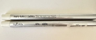 Mary-Kate and Ashley Line My Eyes Eyeliner 674 White Lot of 3 New Sealed - Image 1 of 2